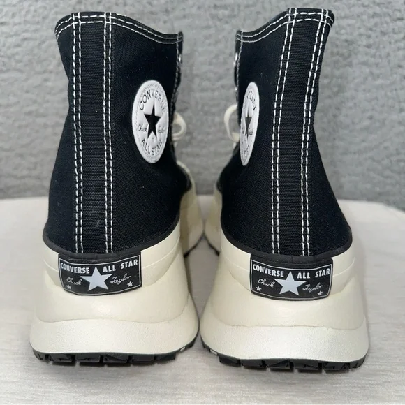 Converse Shoes Womens 11 Mens 9.5 Black Chuck AT-CX Platform Sneakers NE - Picture 6 of 8